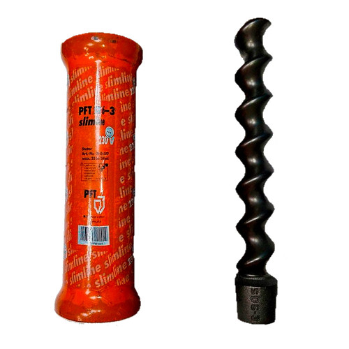 Шнековая пара D6-3 Slimline, PFT